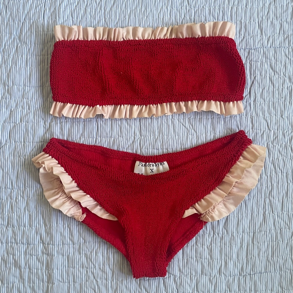 Red Hunza G Bikini